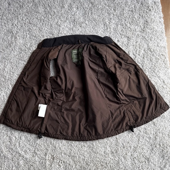 Brown Eddie Bauer Premium Goose Down Vest Women’s Size Small - Picture 8 of 10